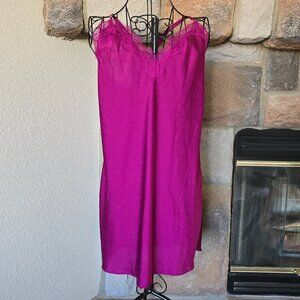 Victoria's Secret Short Cross Back Slip Dress